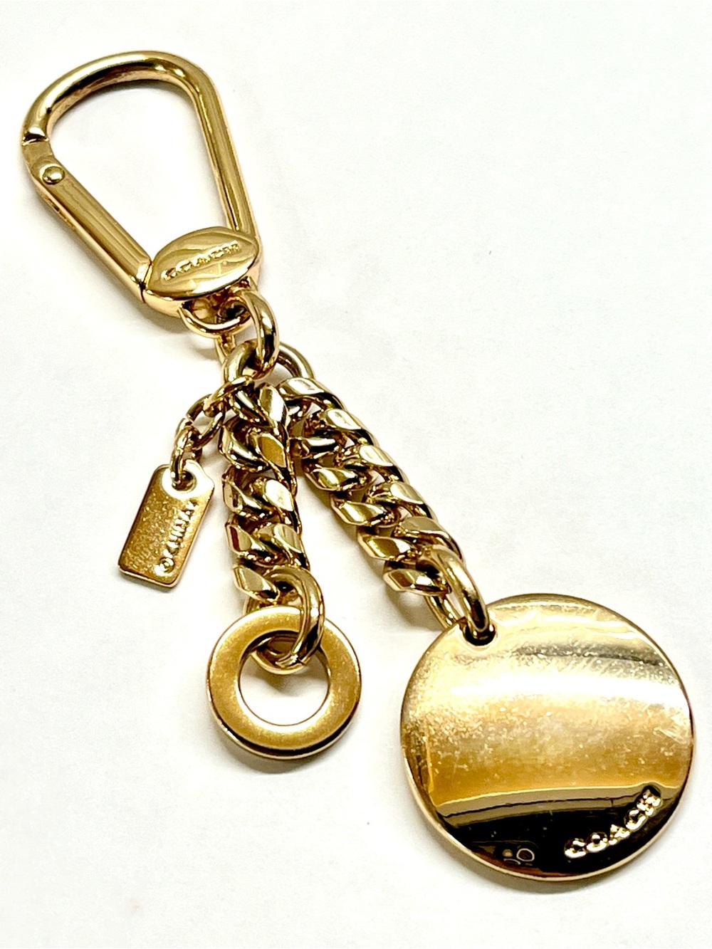 Coach Horse & Carriage Bag Charm Key Fob GUC - Picture 5 of 5
